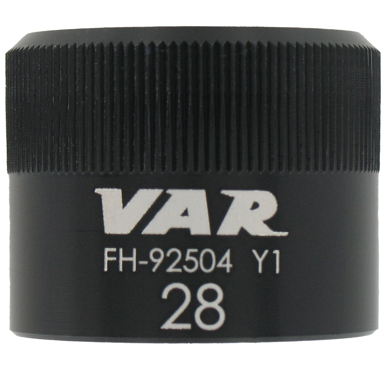 Steckschlüssel 6-Kant schwarz / schwarz / 28 mm