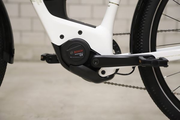 ZING GEN 2 TRAPEZ 545 E-City- u. Alltagsvelo / Weiss / M