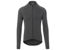 NEW ROAD Herren-Gravel-Langarmtrikot / charcoal heather / XXL