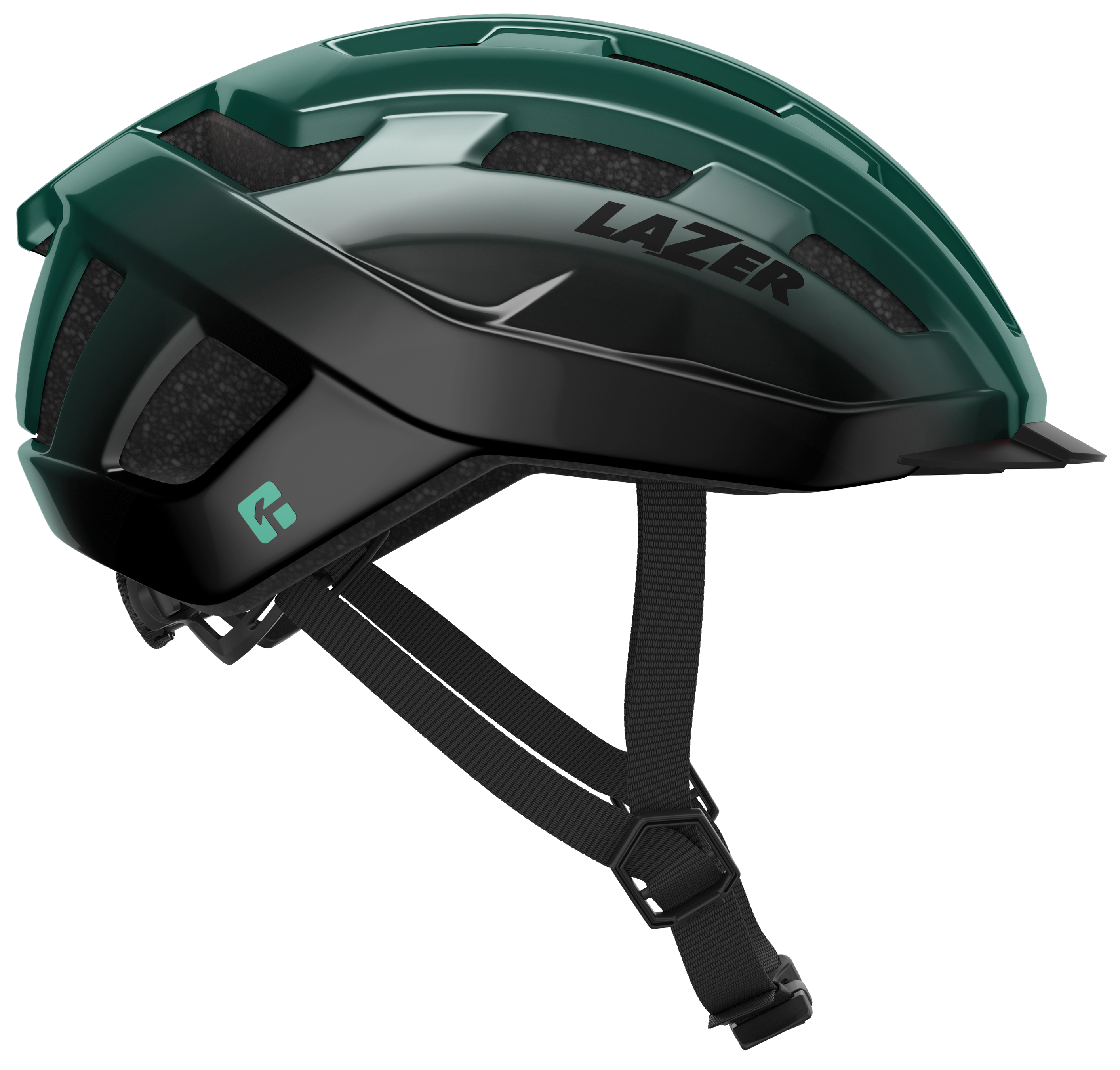 LAZER Unisex Sport Codax KinetiCore Helm / dark green black