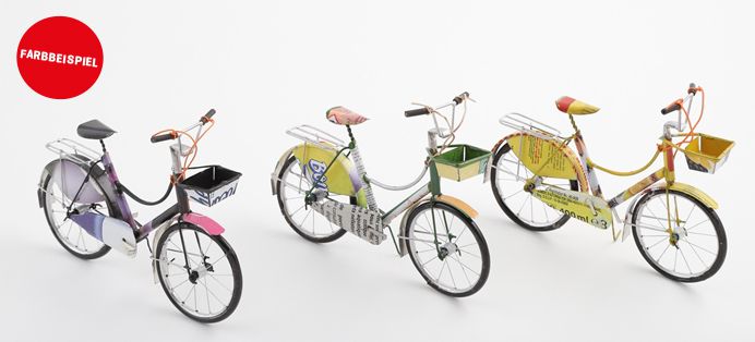 Deko-Velo Alltag Tiefeinsteiger, 13cm