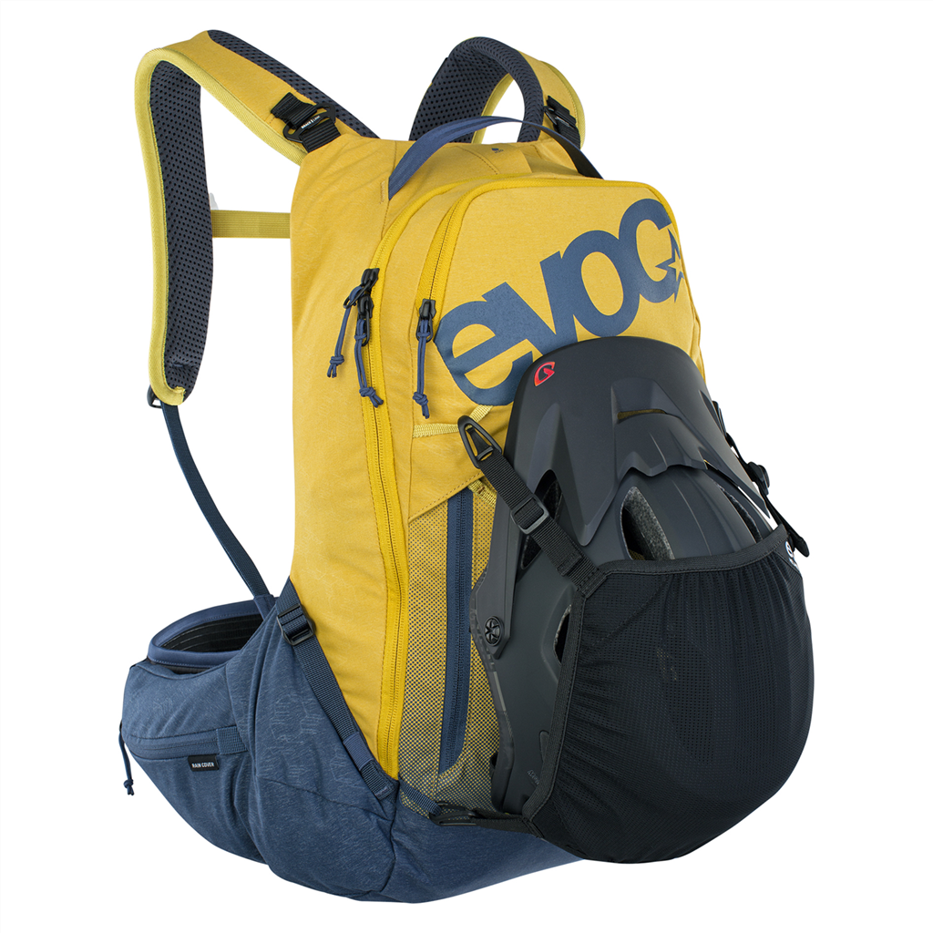TRAIL PRO 16 Protektorerucksack / curry/denim / S/M