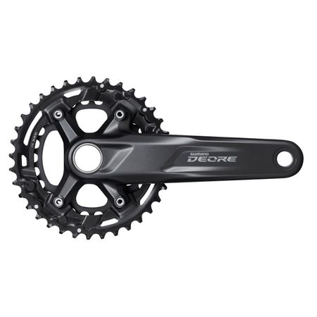 Kettenradgarnitur Deore FC-M5100 Double 11-Gang / schwarz / 175mm / 51.8mm