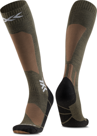 Men Ski Discover Merino OTC / sand/dark sand / 42-44