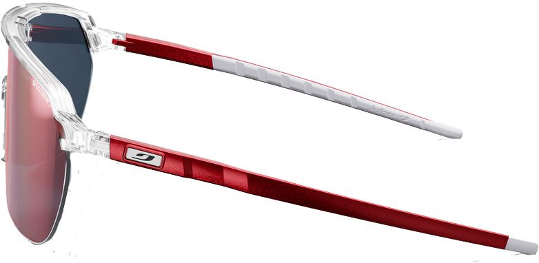 FREQUENCY Sportbrille / kristall/rot