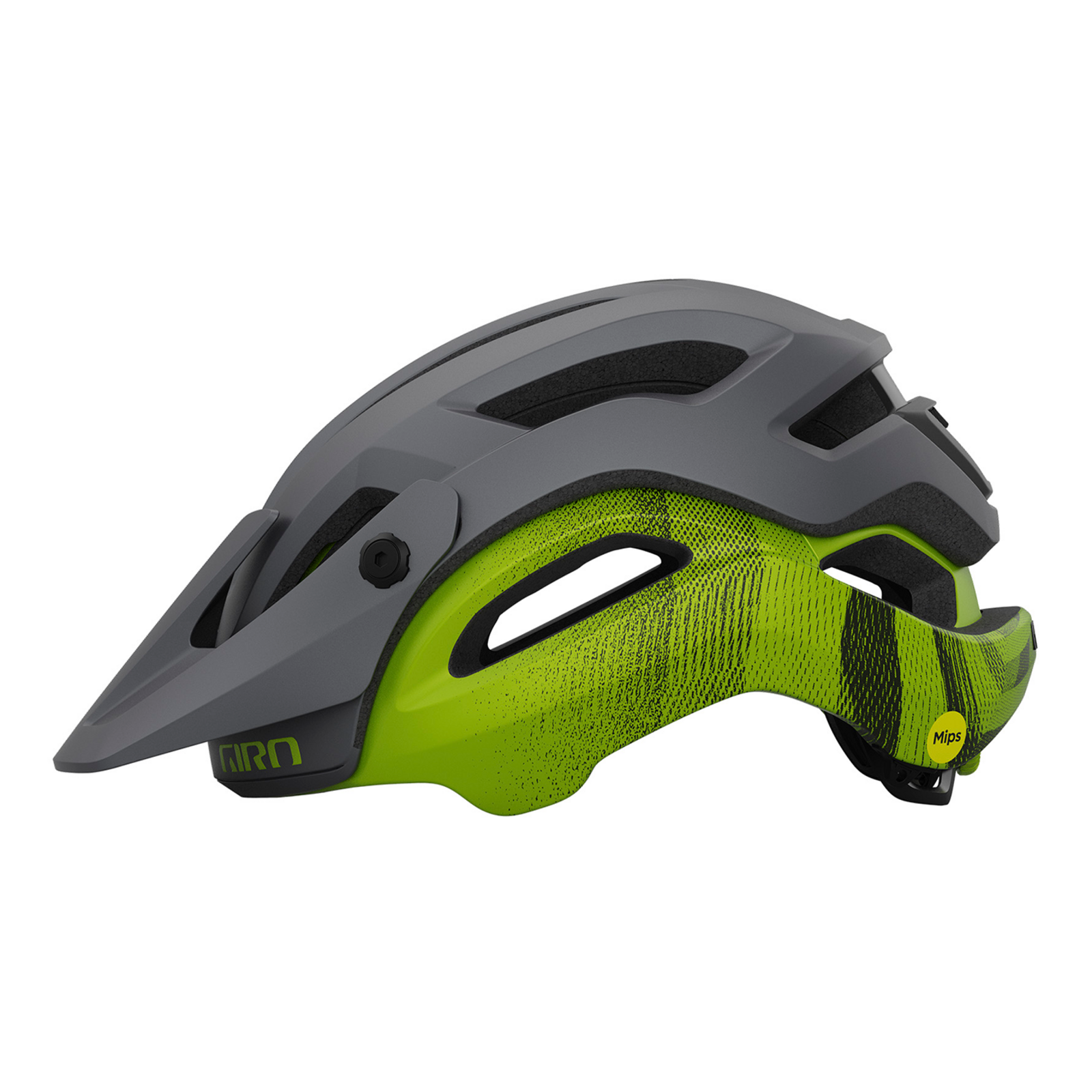 MANIFEST SPHERICAL MIPS Bikehe / matte metallic black/ano lime /