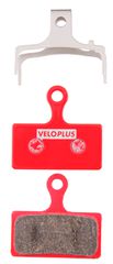 MAXPAD Bremsbelag  für Shimano M985/M785/R785/M675/M615 / rot / organisch