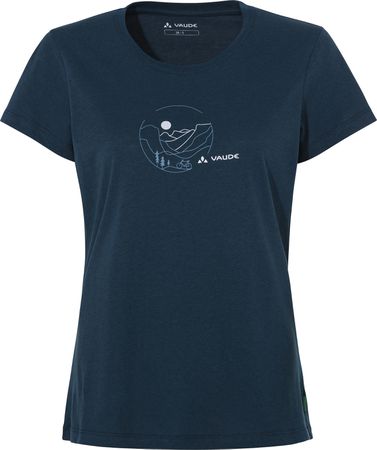 CYCLIST Damen-Kurzarmshirt / dark sea/blue / 38
