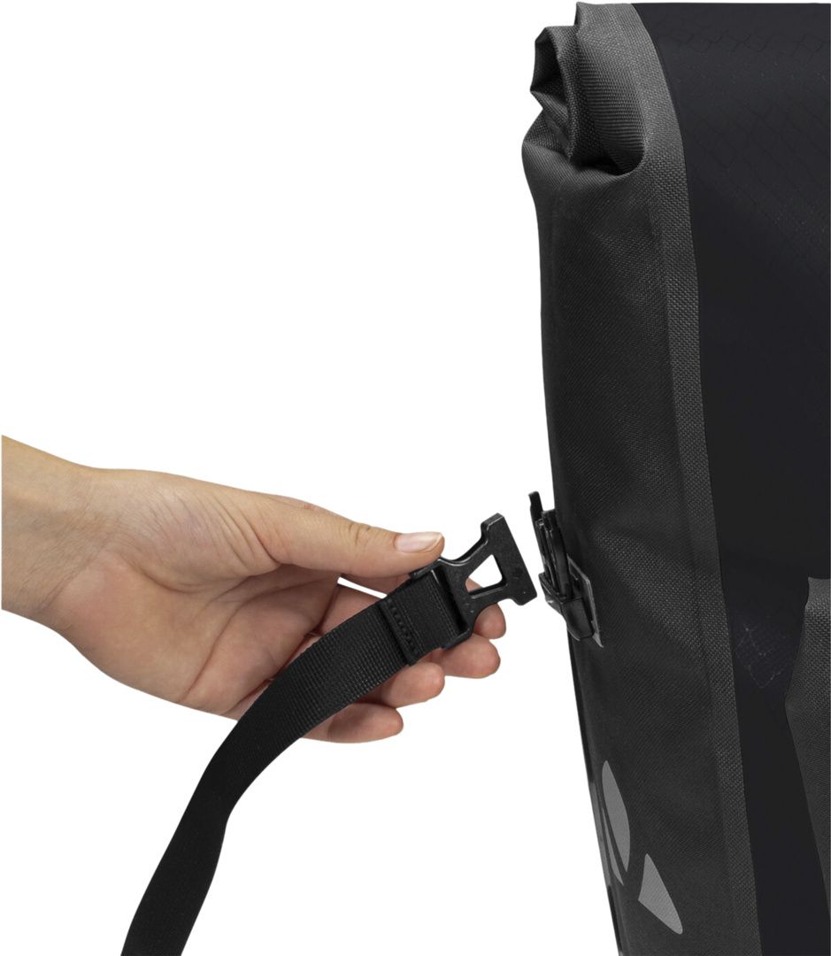 Aqua Back Plus Single, recyceltes Hauptmaterial / black / 25.5 l