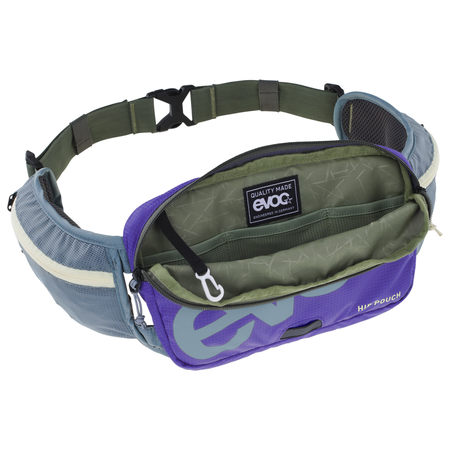 HIP POUCH, Hüfttasche  / steel/violet/dark olive