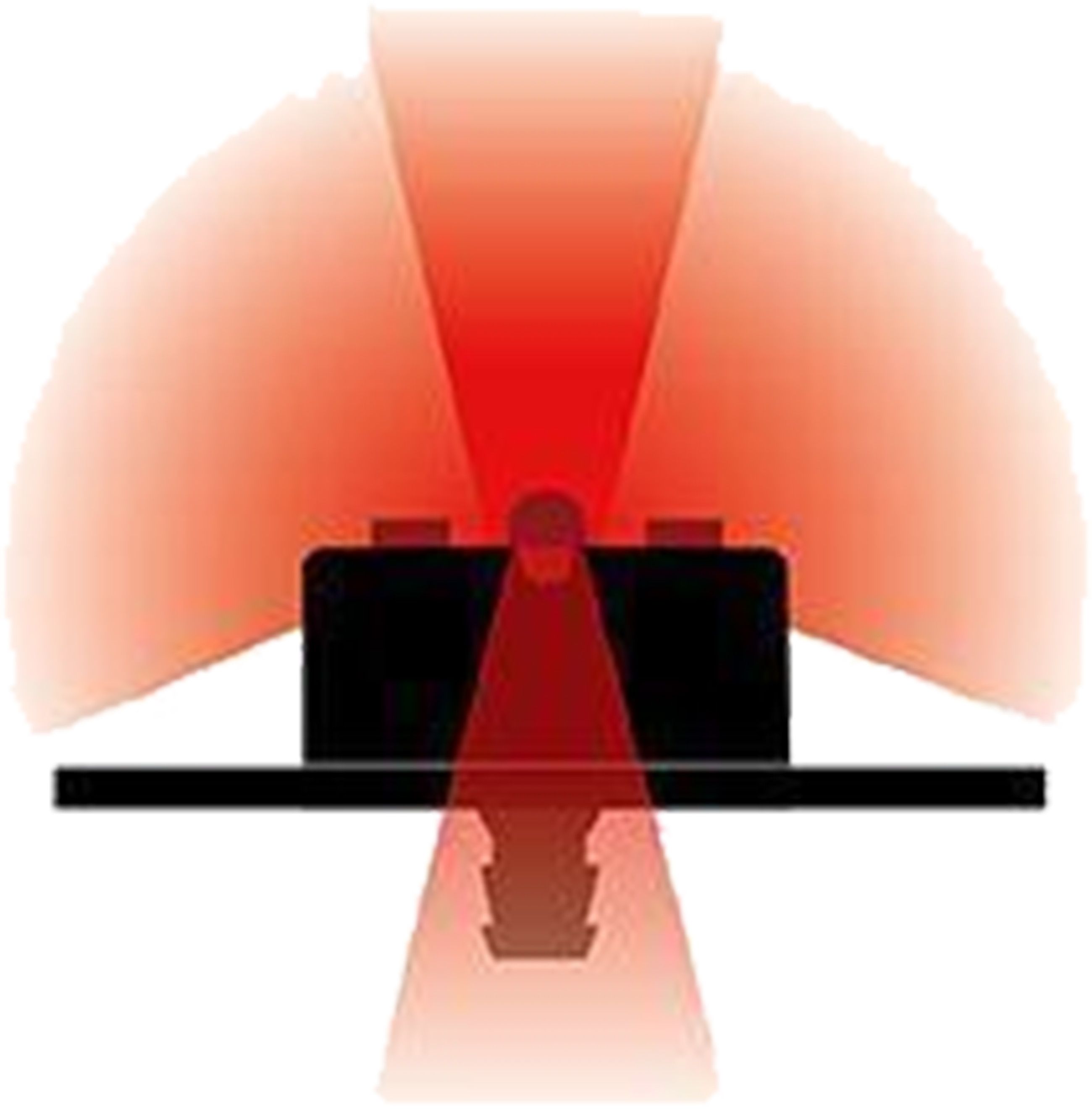 E3 Taillight 2 Gepäckträgerversion 6V / schwarz