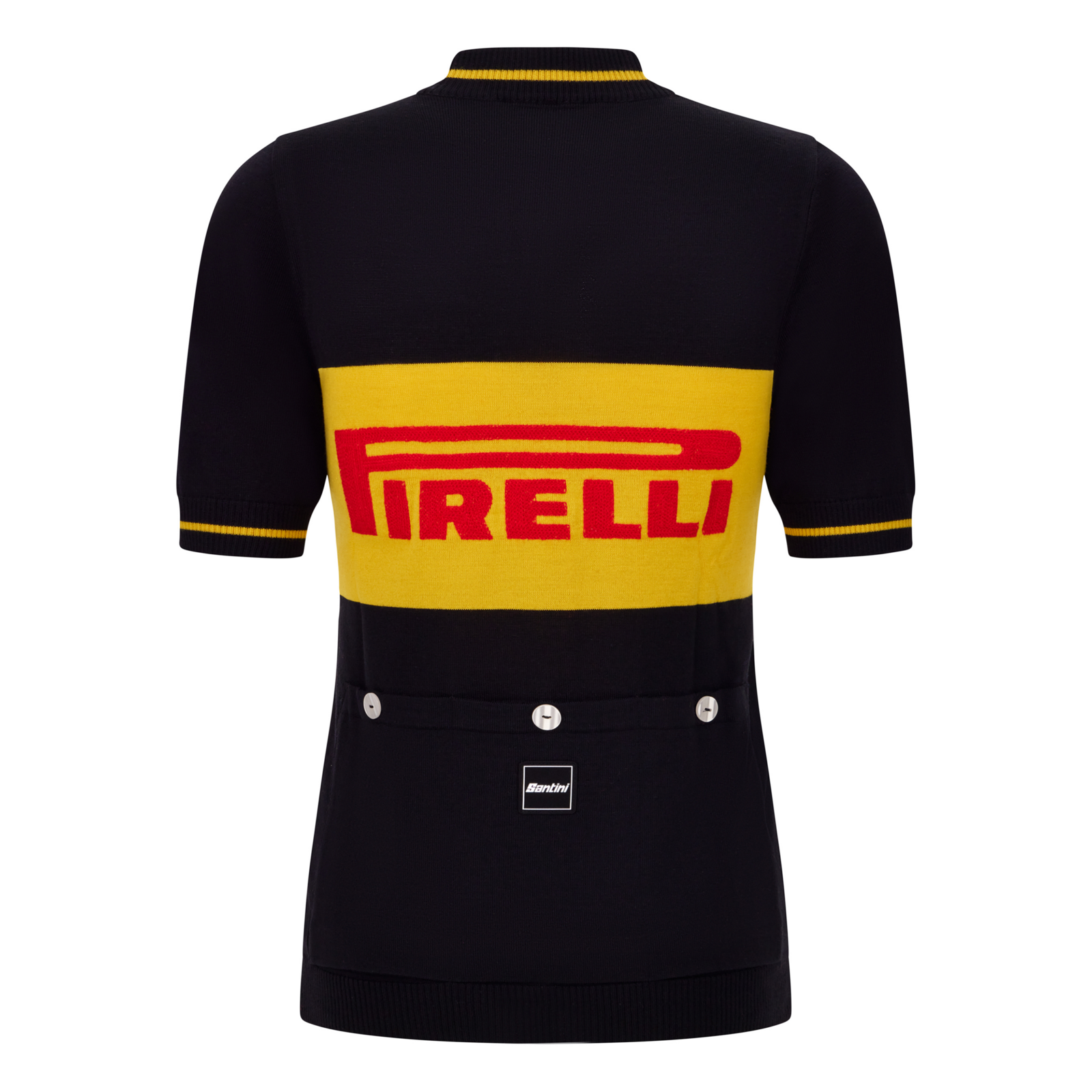 PIRELLI SPORT CLUB - SS WOOL JERSEY / black / M