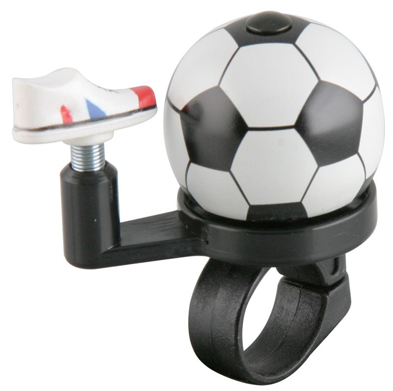 FUSSBALL Glocke / schwarz weiss
