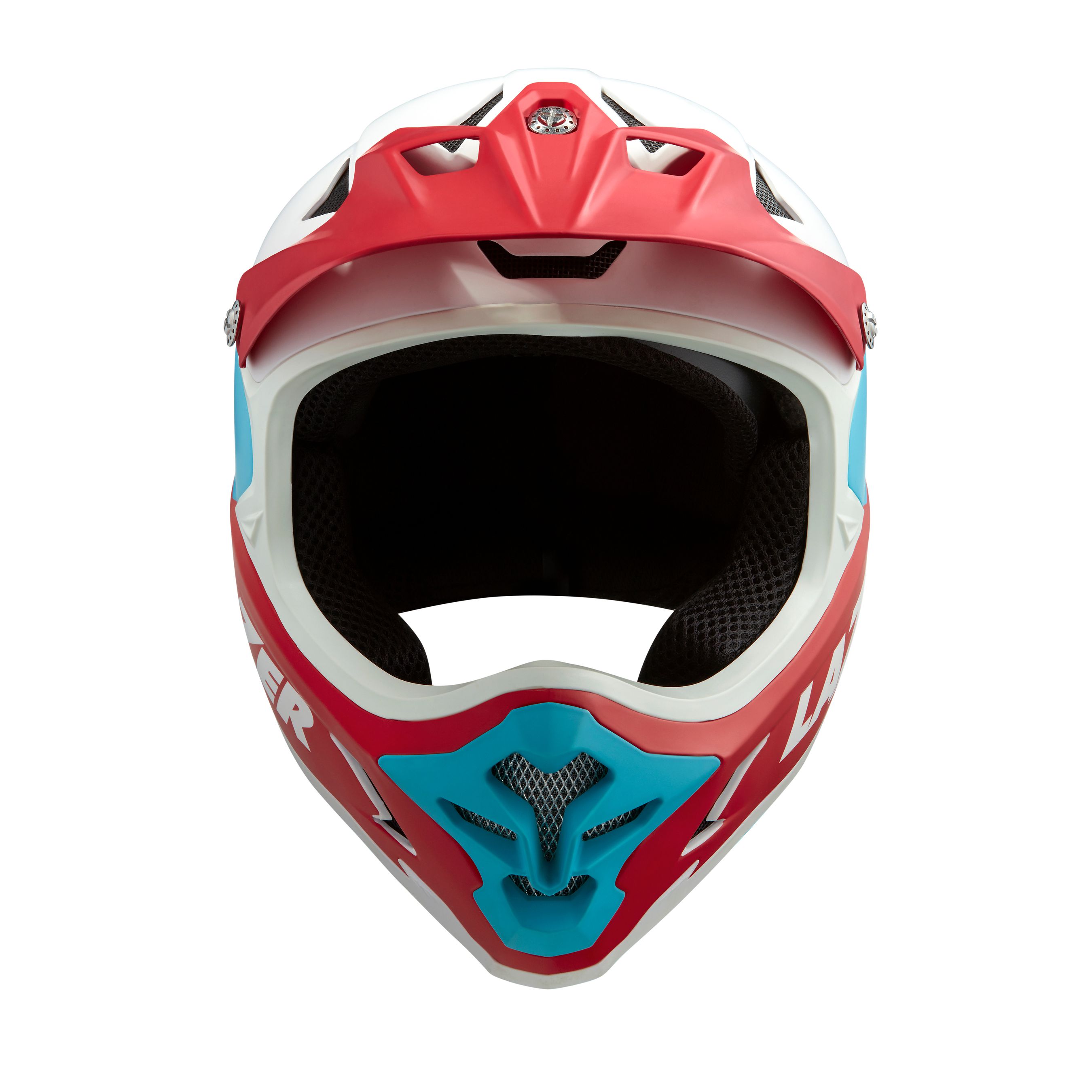 LAZER Unisex Extreme Phoenix+ ASTM Helm / white blue red / L