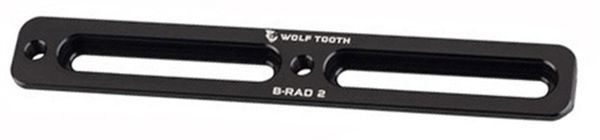 B-RAD 2 Adapter für Bidonhalter oder Zubehör / schwarz