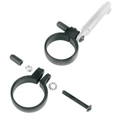 Strebenbefestigungsschellen / schwarz / 37.0-40.0 mm