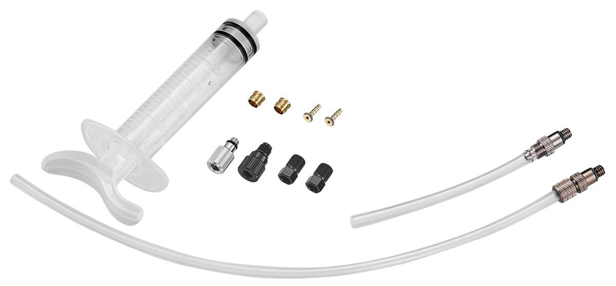 DISC BRAKE KIT, Entlüftungsset für Tektro Bremsen / transparent