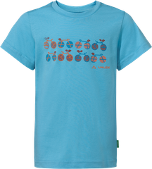 LEZZA Kinder-Kurzarmshirt / crystal blue / 122/128