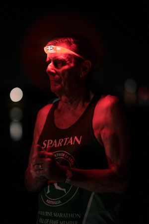 Stirnlampe Bandicoot Run 250 / grape