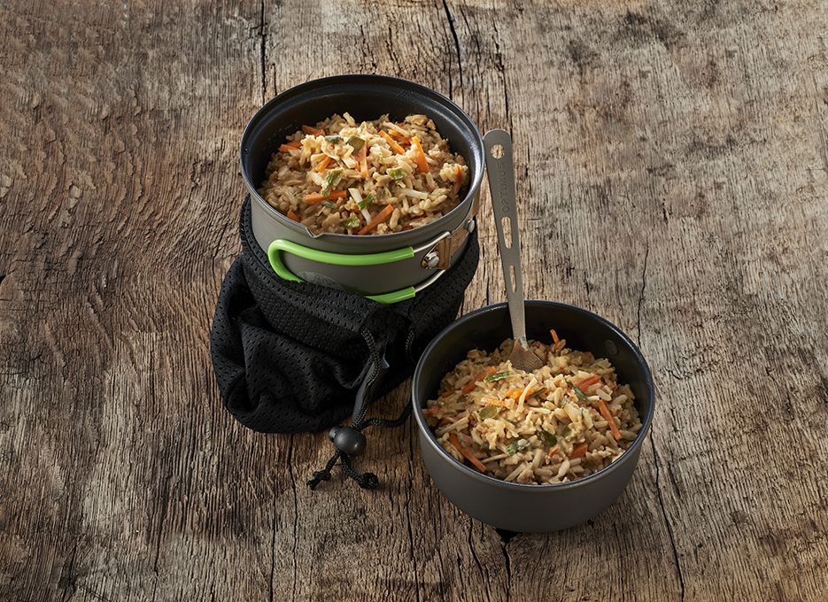 TREK N EAT Fertigmahlzeit / GARTENGEMÜSE Risotto