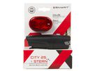 CITY 25 Lichtset / schwarz / 120 Lumen, 25 Lux, Batterien