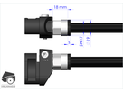 LEGGERO BECCO Steckachsenadapter für FOURMI / M12x1.0, 174mm