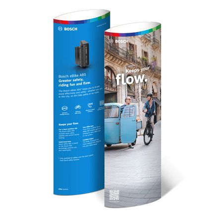 Aufsteller ABS / Mehrfarbig / französisch