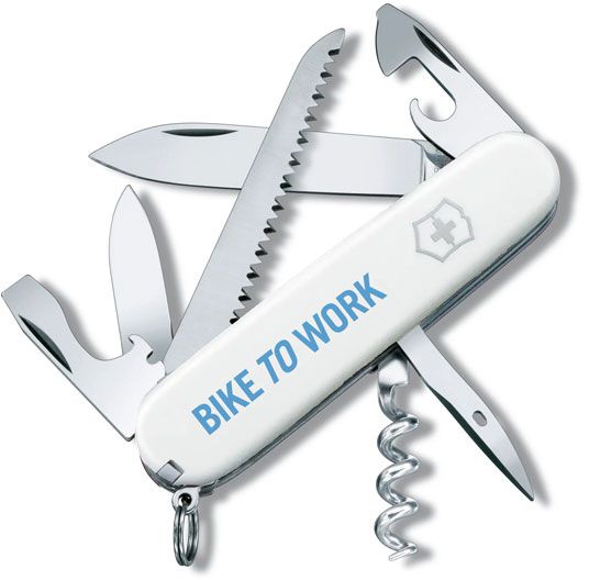 Victorinox Camper Taschenmesser / weiss