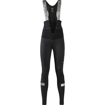 ABILITY GTI Damen-Softshell-Trägerhose mit Polster / black / 36