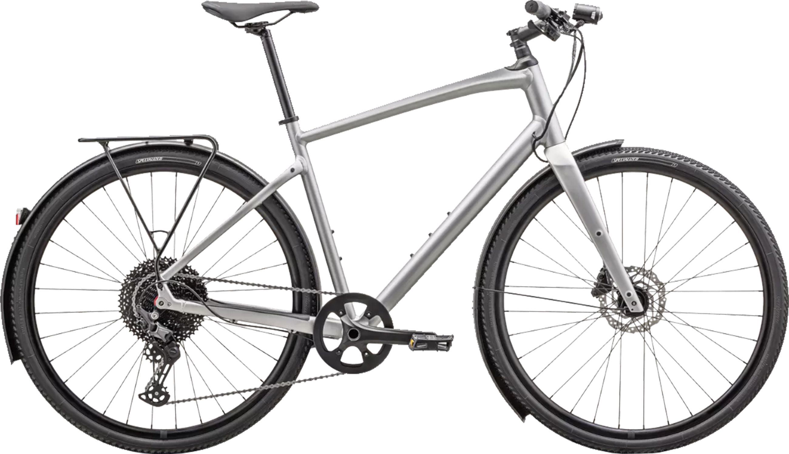 SIRRUS X 4.0 EQ City- und Alltagsvelo / satin liquid silver satin fogtnt / M