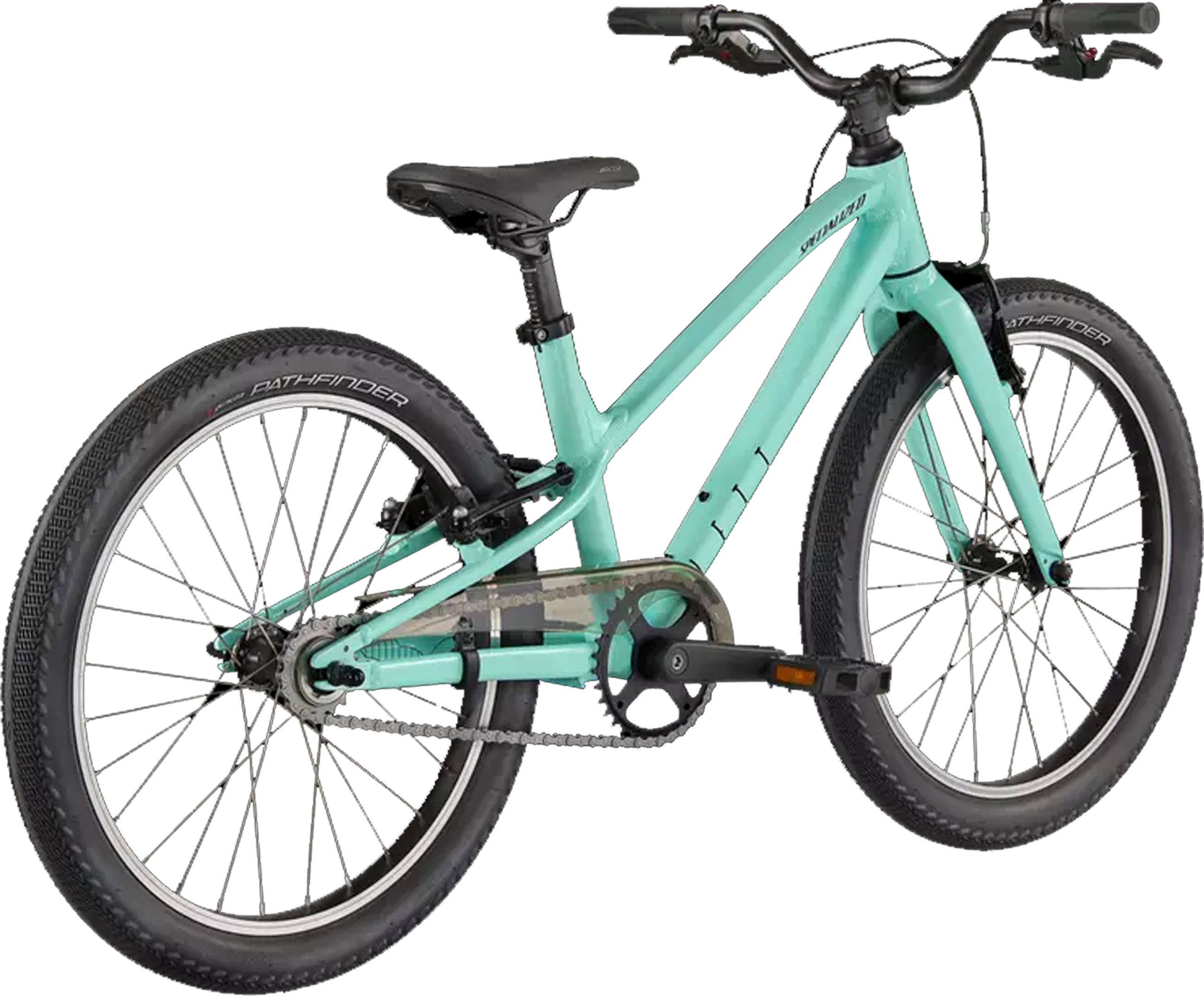JETT 20 SINGLESPEED Kinder- und Jugendvelo / gloss oasis forest green / 20 ZOLL