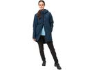 CYCLIST PADDED Damen-Regenparka / dark sea / 40