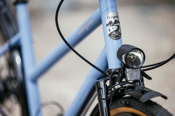 CUMPAN PATRUN T City- und Alltagsvelo / taubenblau / S