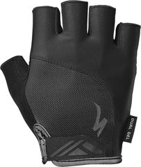 BG DUAL-GEL Unisex-Kurzfingerhandschuhe / black / S