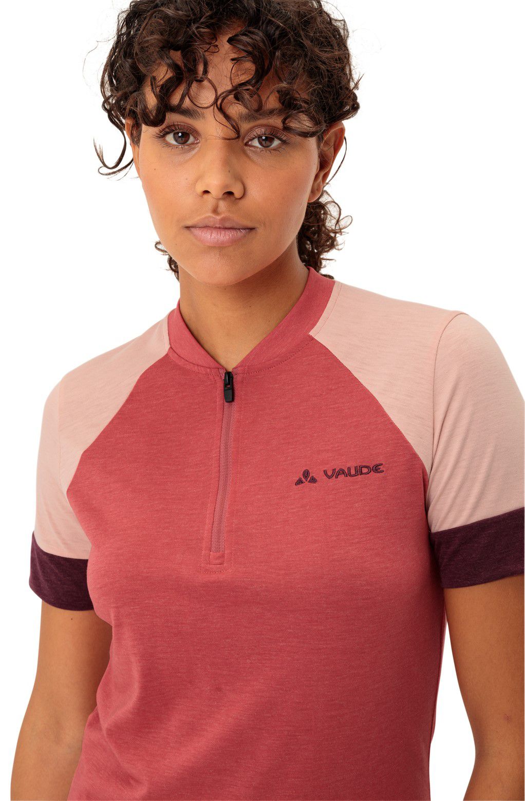 ALTISSIMO Q Damen-Kurzarmtrikot / brick / 40