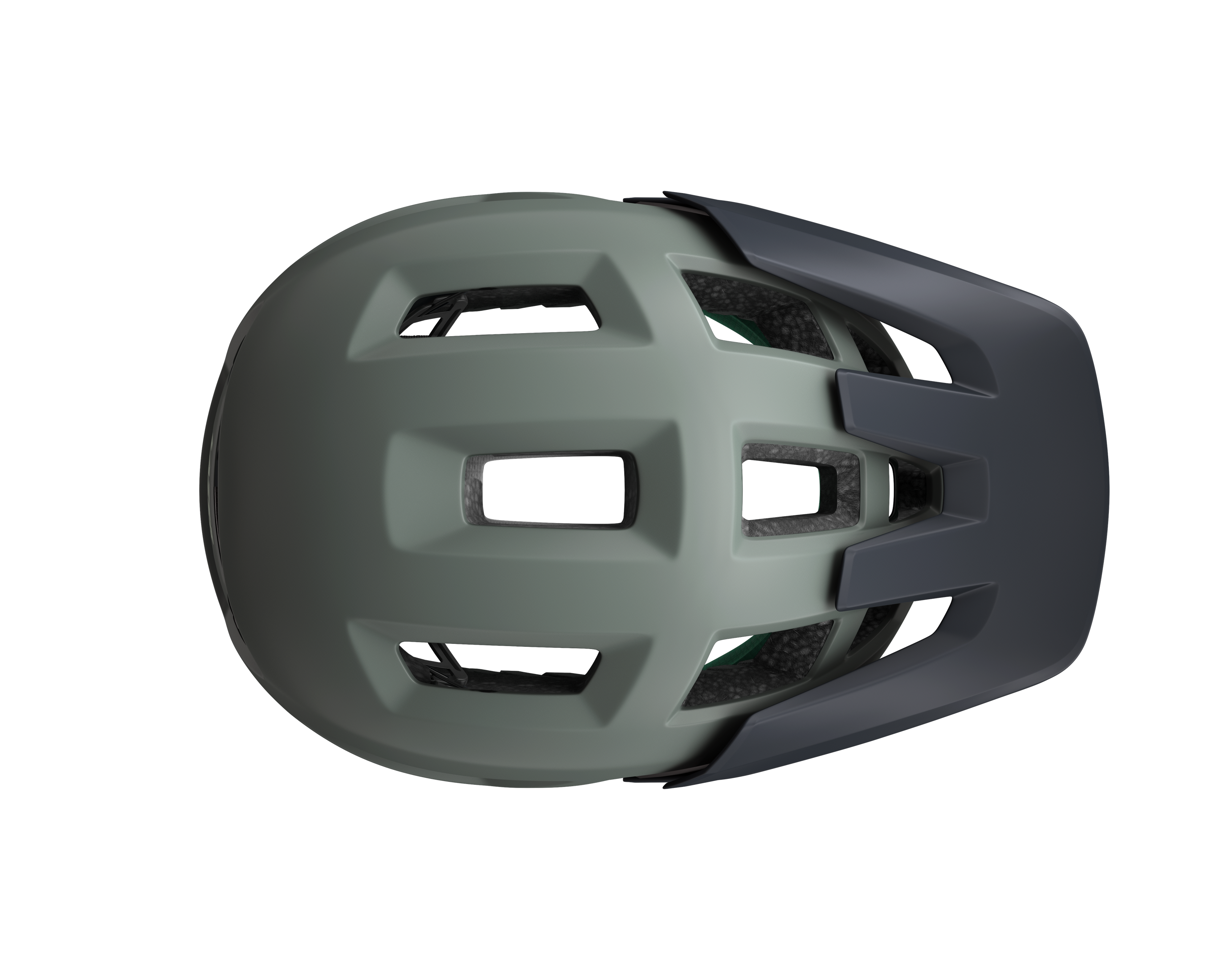 LAZER Unisex MTB Coyote KinetiCore Helm / matte dark green / S