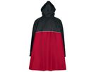 VALERO Unisex-Regenponcho / red/black / M