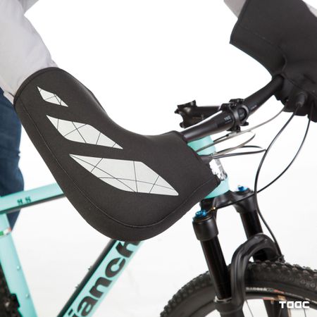 HANDGRIFF-ABDECKUNG MOUNTAINBIKE / schwarz