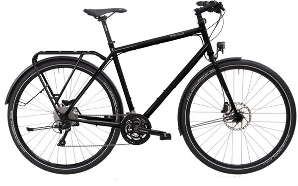 AMBER ROAD SELECT 3.1 Tourenvelo / schwarz glänzend / L