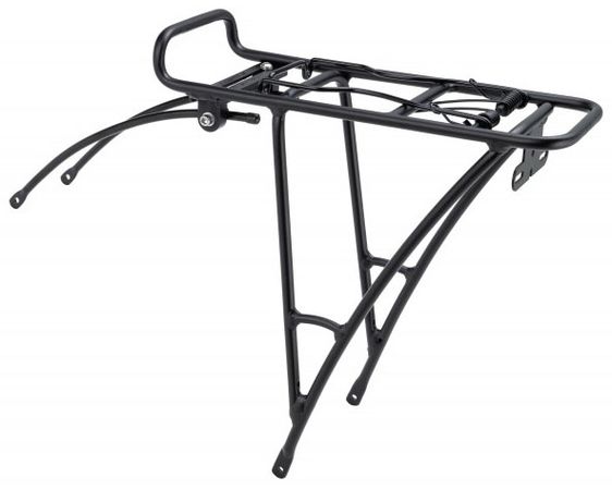 Gepäckträger 20" / schwarz