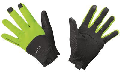 C5 GTI WS Unisex-Softshellhandschuhe / black/neon yellow / XS=5