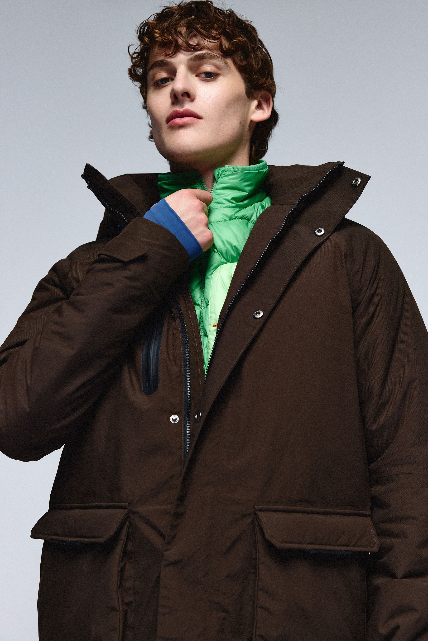 Men Defender Winter Parka / ground coffee / M