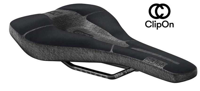 60X INFINERGY ERGOWAVE ACTIVE 2.1 ClipOn Sattel / schwarz / 140MM