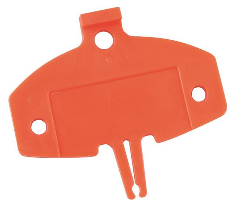 TRANSPORTSICHERUNG für Shimano Ice Tec Scheibenbremsen / rot