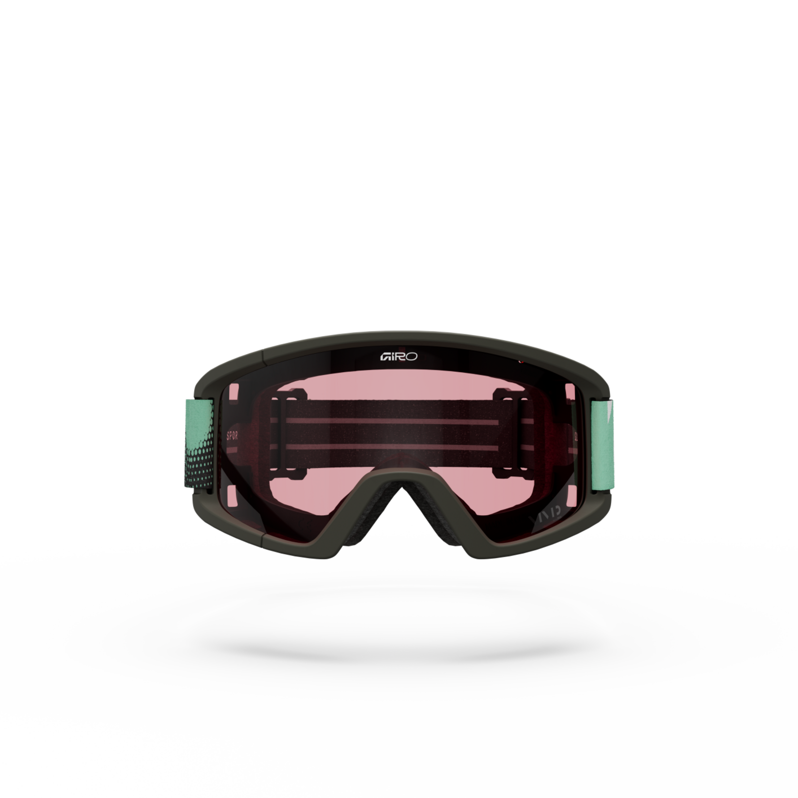 Tazz MTB Vivid Goggle / motion green,vivid trail+clear
