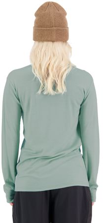 YOTEI BF Damen-Merino-Langarmshirt / glacier/dew / XS