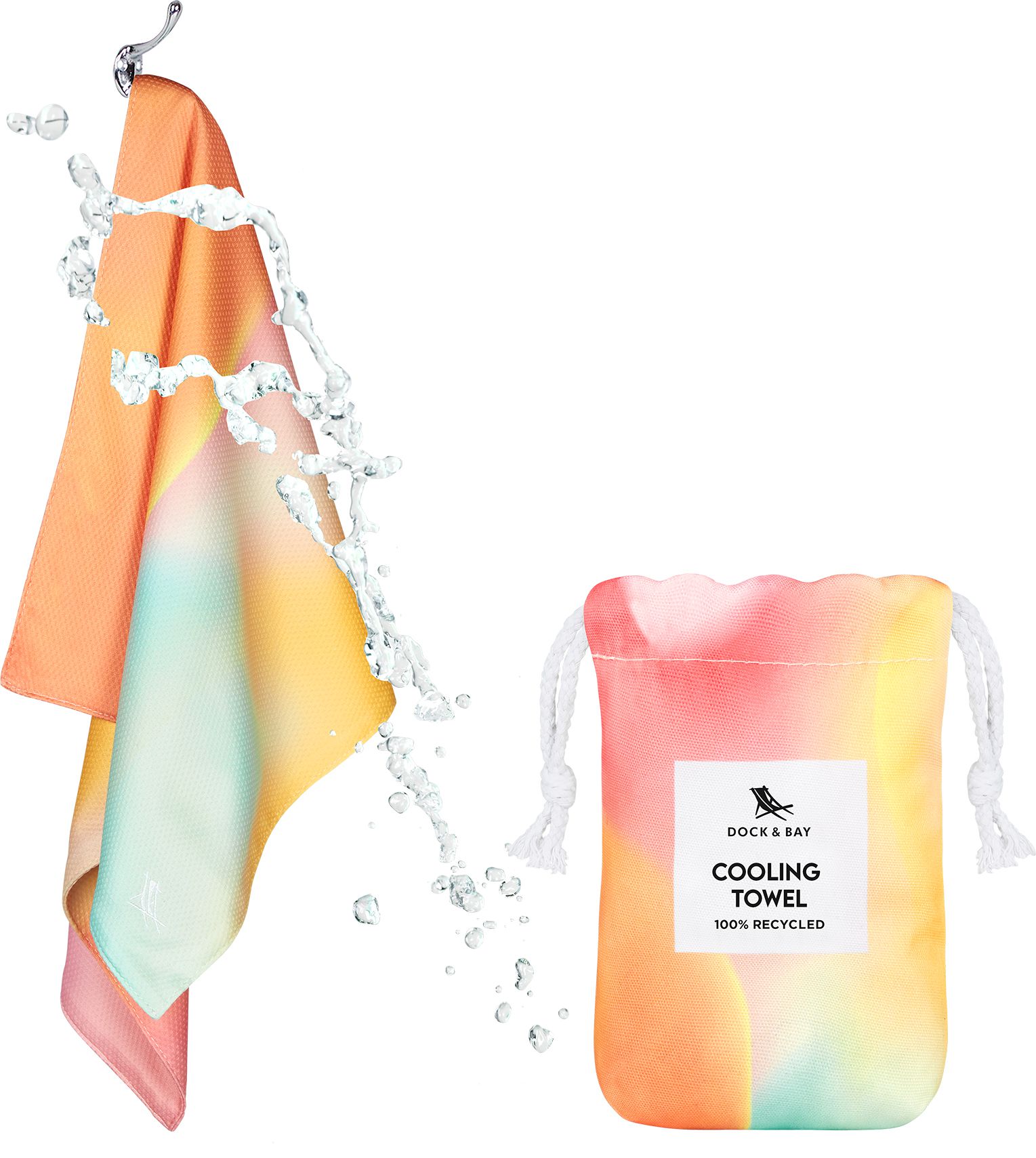 Cooling Gym Towel / sunset run