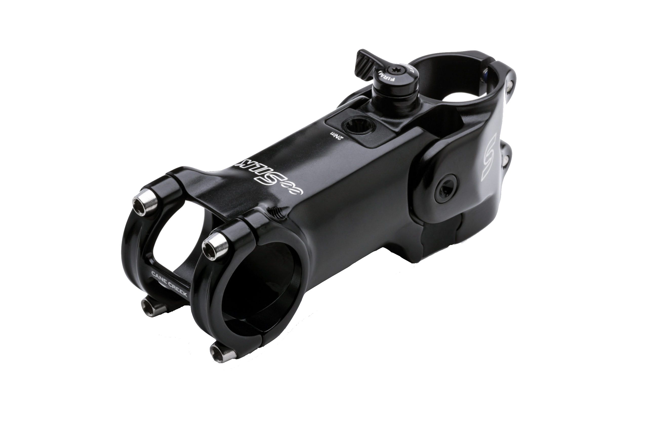 eeSILK Vorbau gefedert / schwarz / 80mm