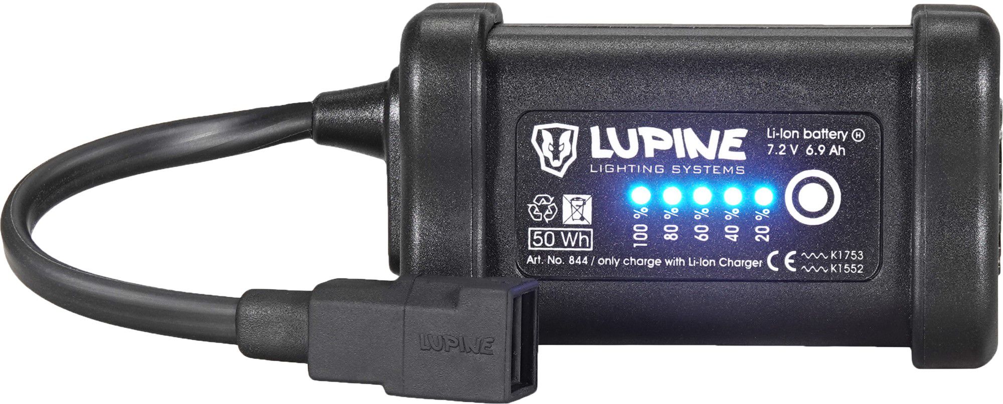 LUPINE SMART CORE Akku  6.9Ah / schwarz