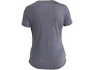 SPHERE III Damen-Merino-Kurzarmshirt / midnight navy hthr / XL